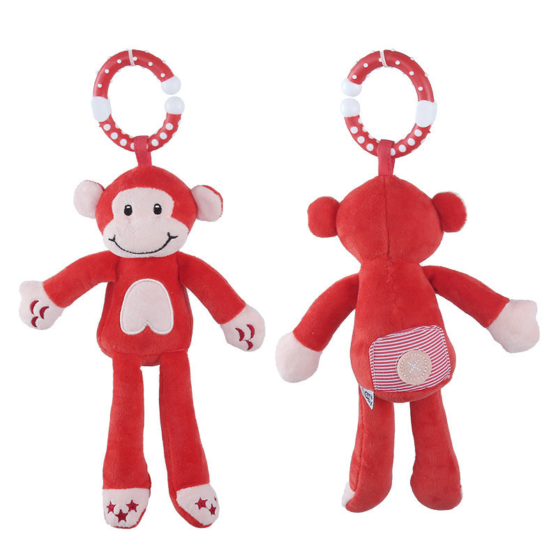 Rabbit / bear wind chime bed ring