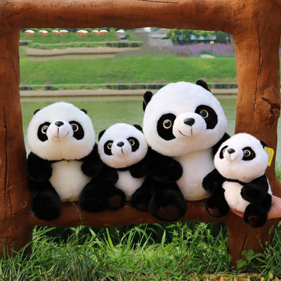 Cat base plush toy simulation panda doll