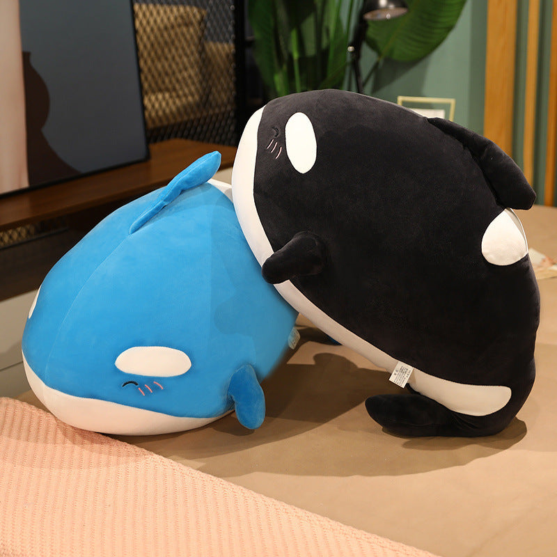 New Marine Animal Whale Pillow, Creative Doll Plush Toy