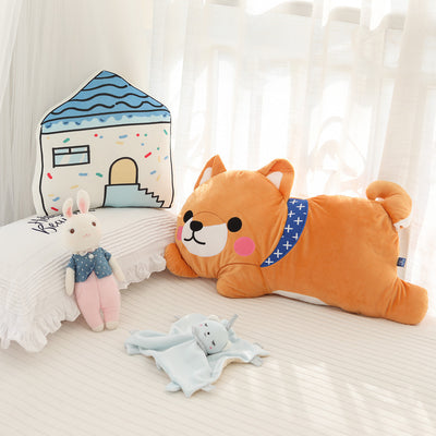 Cute printed Shiba Inu cushion pillow