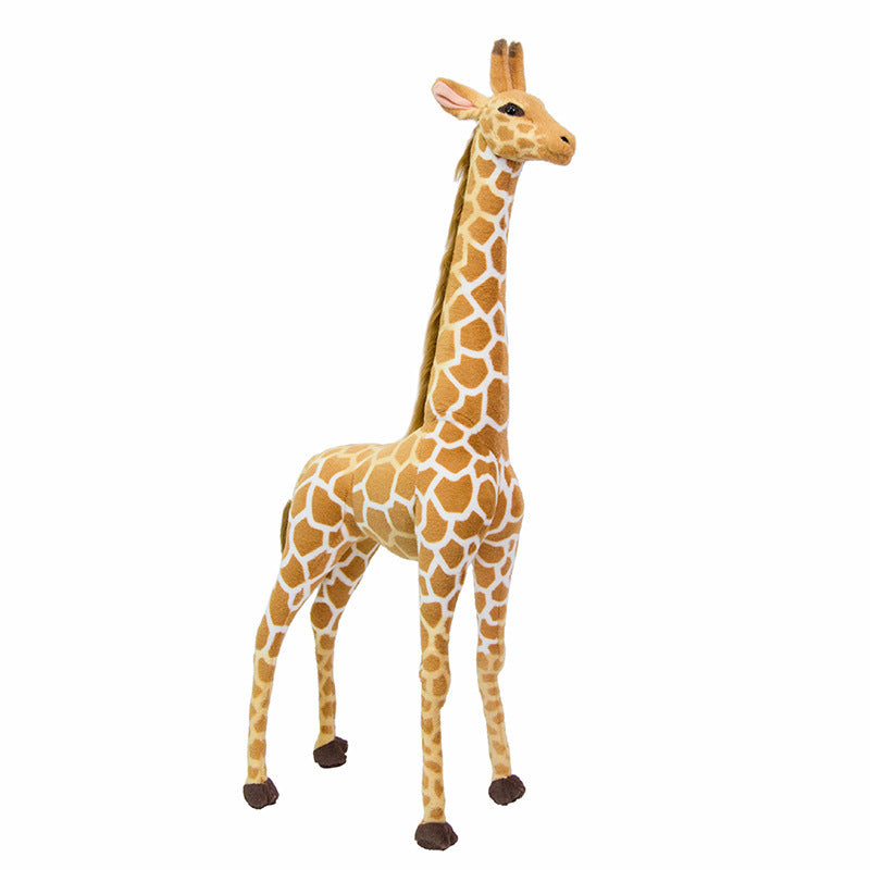 Children's Standing Giraffe Doll Plush Toy