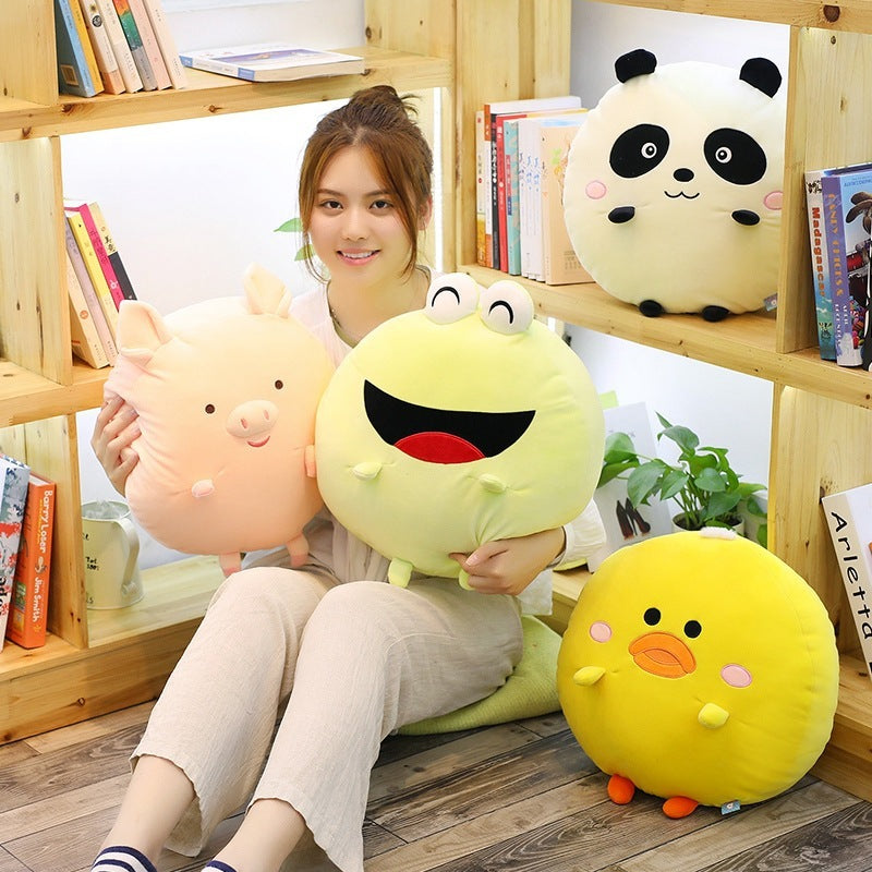 Doll round pillow plush toy