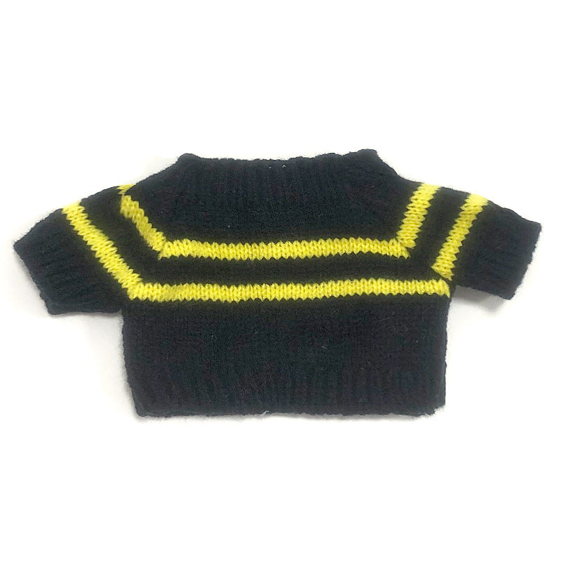 30cm Sweater Glasses Accessories Brown Bag Small Yellow Duck Accessories