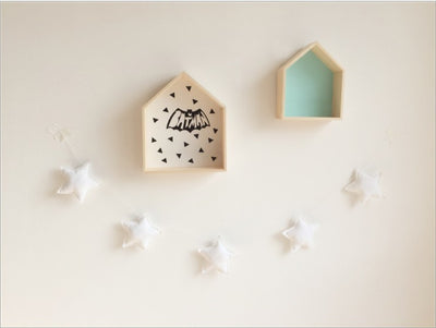 Star and moon string ornaments