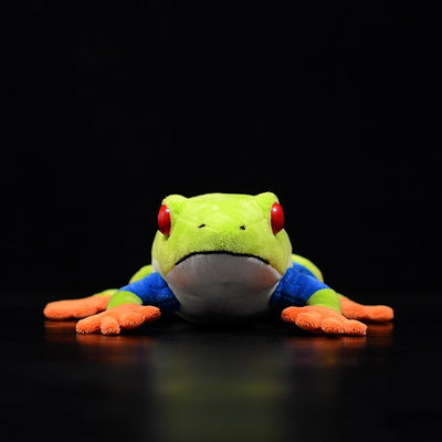 Red-eyed Small Tree Frog Plush Toy Doll
