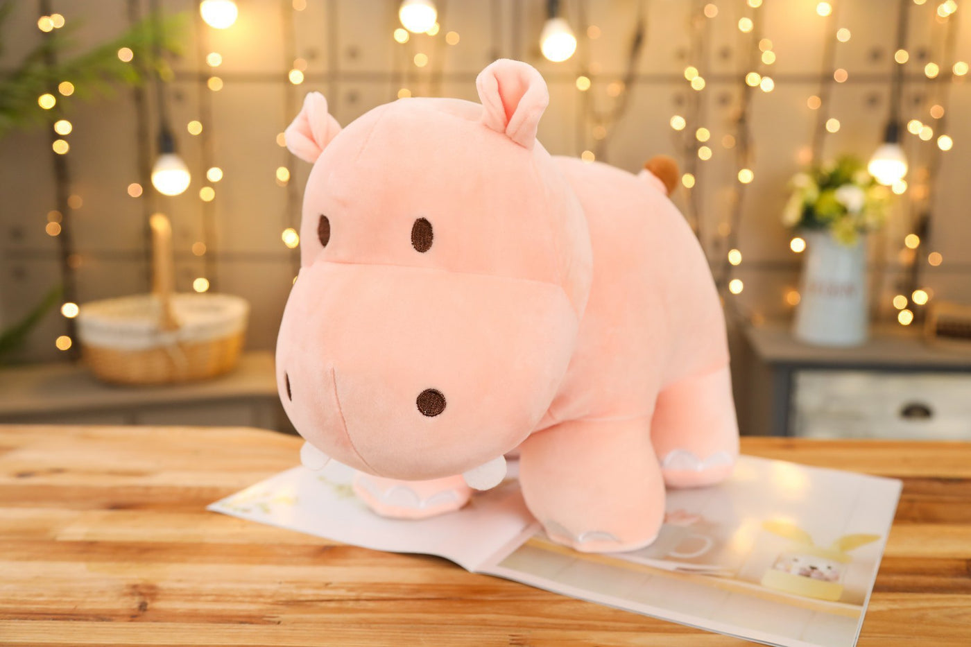Cute Mr  Hippopotamus Doll Children Cartoon