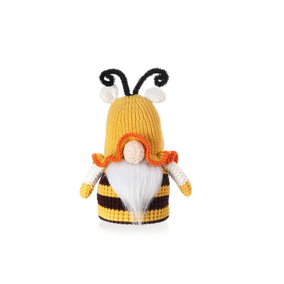 Bee Knitting Wool Cute Doll Creative Goblin Doll Gift