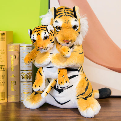 Forest Animal Simulation Tiger Plush Toy Soft Cute