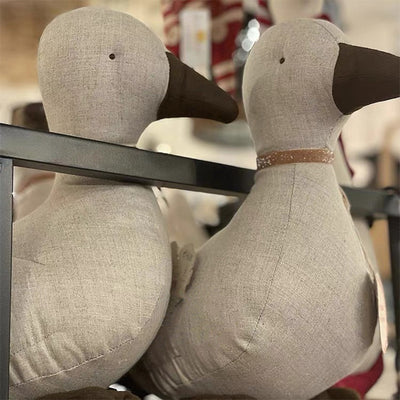 Fabric Cartoon Duck Shape Interactive Grip Doll