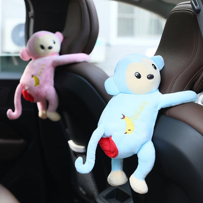 Pipi Monkey Paper Towel Pumping Plush Toy Cartoon Monkey