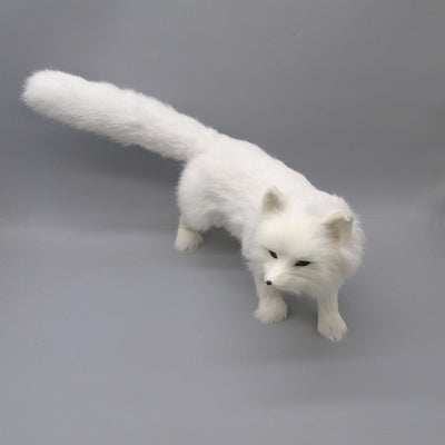 Crafts Rabbit Fur Simulation Fox Enhance Popularity Charm Home Decoration Handicrafts