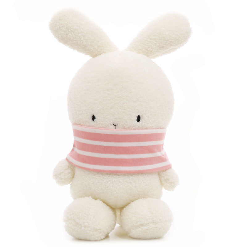 Simple And Cute Little White Rabbit Plush Toy