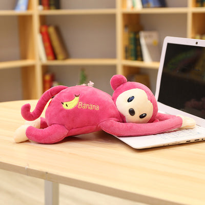 Pipi Monkey Paper Towel Pumping Plush Toy Cartoon Monkey