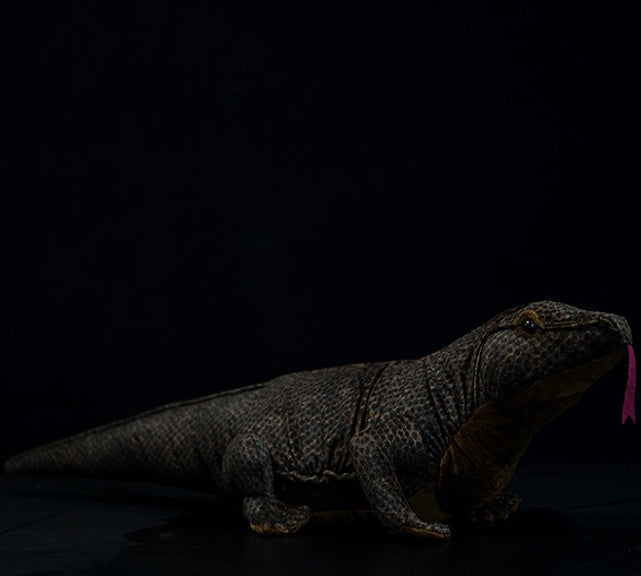 Simulated Komodo Lizard Plush Doll
