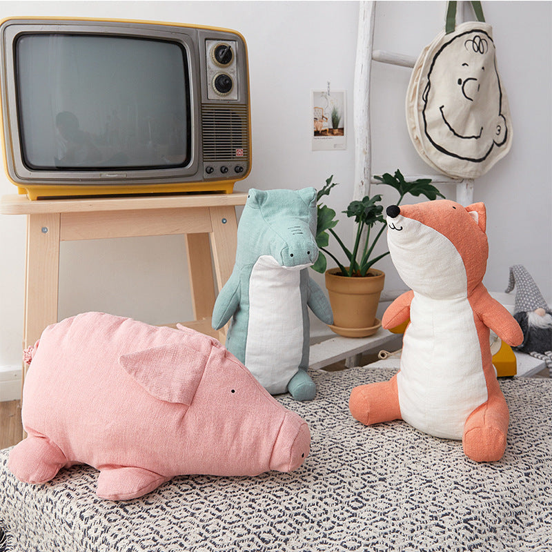 Original Cute Cotton Leprosy Plush Toy Doll Doll Sleep Pillow