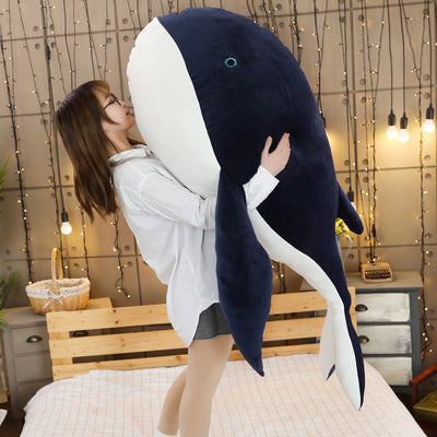 Big whale pillow