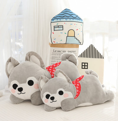 Cute printed Shiba Inu cushion pillow