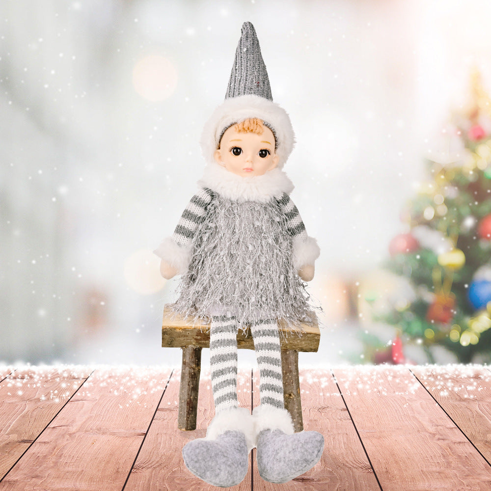 Decorated Simulation Doll Decorated Christmas