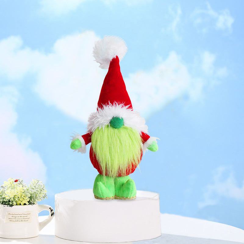 Plush Toy Green Hair  Dollchristmas