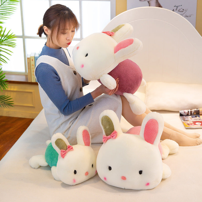 Plush Toy Cute Lying Down Rabbit Pillow Doll