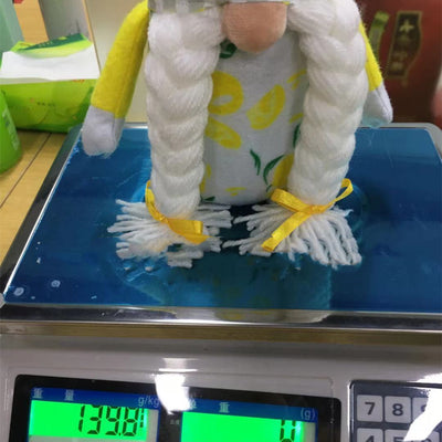 Lemon Faceless Old Man Plush Doll Ornament