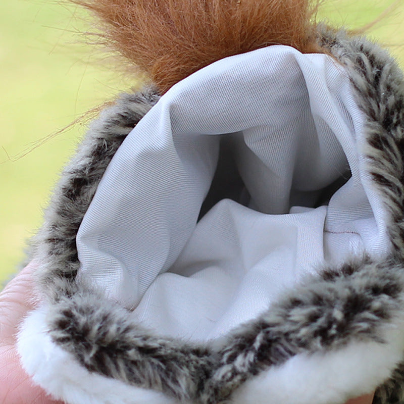 Plush Toy Hand Puppet Voles Cartoon Animal Gloves