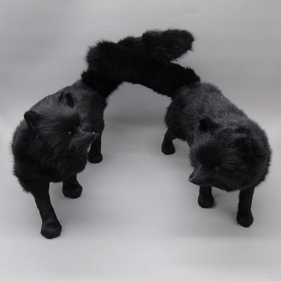 Crafts Rabbit Fur Simulation Fox Enhance Popularity Charm Home Decoration Handicrafts