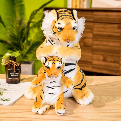 Forest Animal Simulation Tiger Plush Toy Soft Cute
