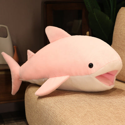 Internet Celebrity Cushion Plush Toy Cushion Sofa Bed Cuddly Doll Lying Whale Floor Mat New