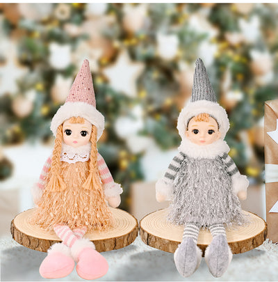 Decorated Simulation Doll Decorated Christmas
