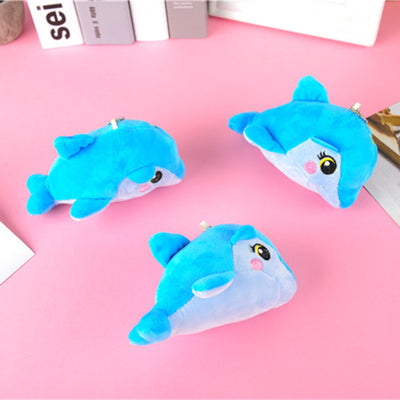 Marine Animal Dolphin Plush Toy Pendant