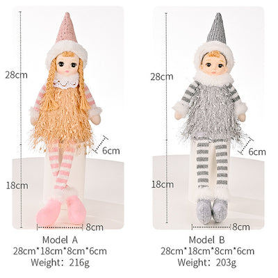 Decorated Simulation Doll Decorated Christmas