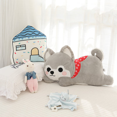 Cute printed Shiba Inu cushion pillow