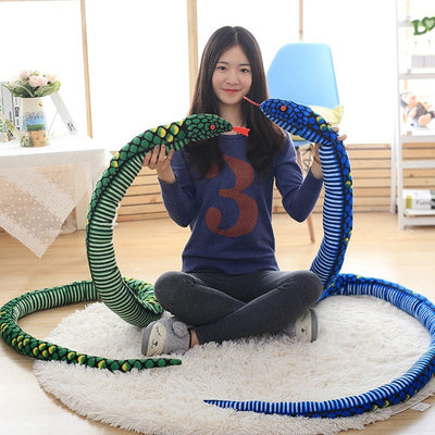 Simulation Snake Doll Plush Toy Python