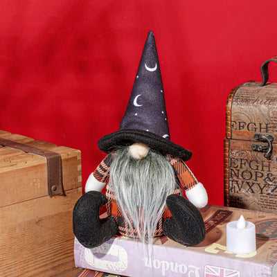 Faceless Old Man Window Decoration Party Scene Decoration