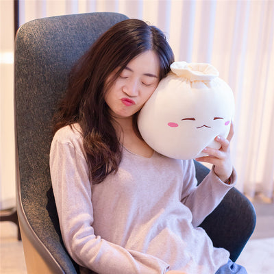 Buns Plush Doll Pillow Big Meat Buns