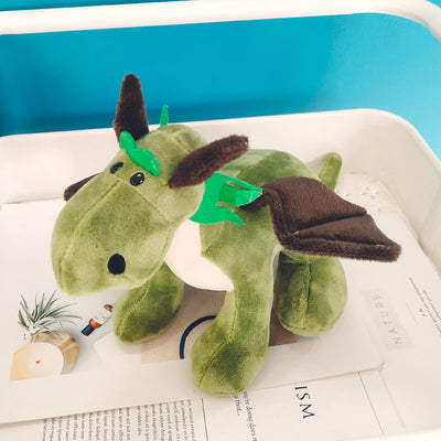 Foreign Trade In Stock Pterosaur Double-headed Dragon Plush Toy Amazon Cartoon Animal Children Gift Wholesale Dinosaur Doll