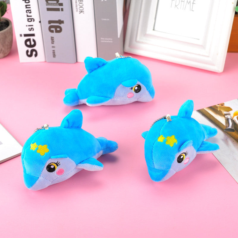Marine Animal Dolphin Plush Toy Pendant