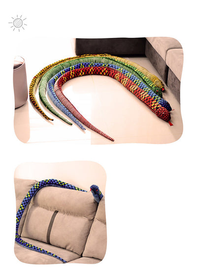 Simulation Snake Doll Plush Toy Python