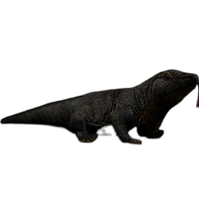 Simulated Komodo Lizard Plush Doll