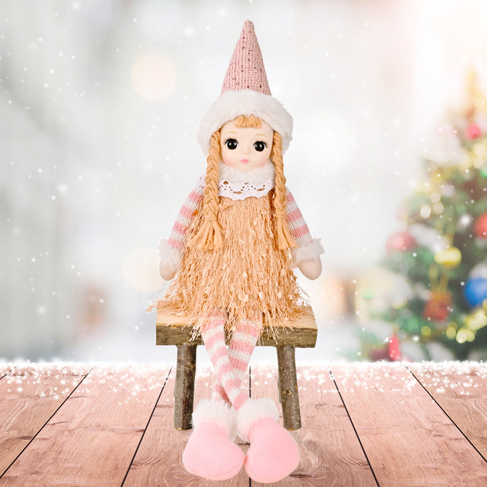 Decorated Simulation Doll Decorated Christmas