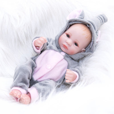 Soft Whole Body Silicone Reborn Baby Girl Doll
