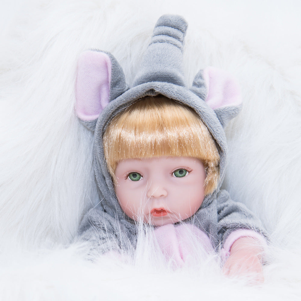 Soft Whole Body Silicone Reborn Baby Girl Doll