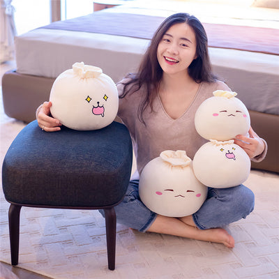 Buns Plush Doll Pillow Big Meat Buns