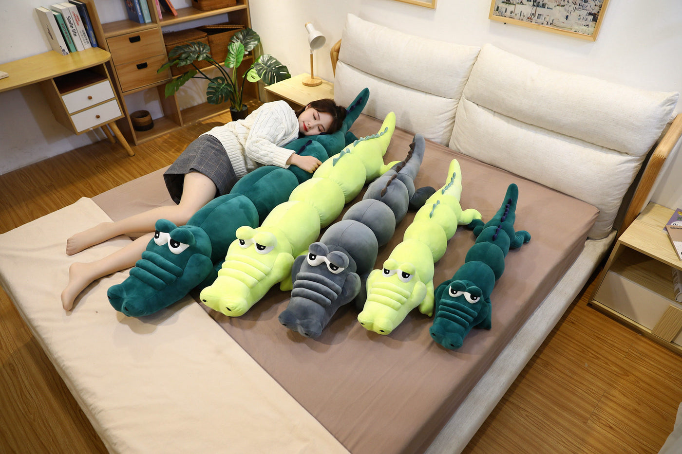Cute Cartoon Dinosaur Doll Large Pillow Plush Toy