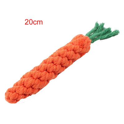 Animal Series Molar Teeth Cleaner Cotton Rope Cat Toy