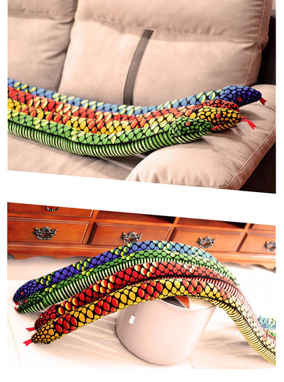 Simulation Snake Doll Plush Toy Python